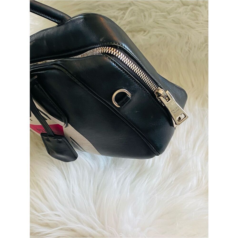Prada Runway Rare Mirage Banana Print Bowling Bag. Authentic. - Picture 7 of 17